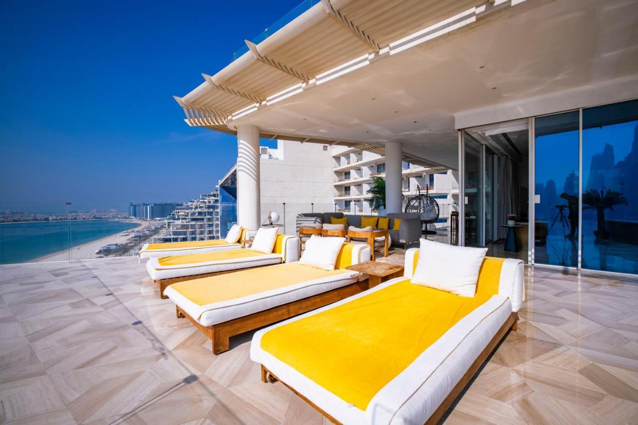Five Palm Jumeirah 2Br Luxury Penthouse , Full Marina See View With Private Pool Dubaj Kültér fotó