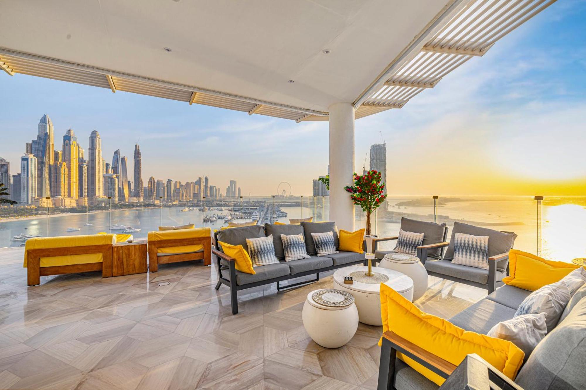 Five Palm Jumeirah 2Br Luxury Penthouse , Full Marina See View With Private Pool Dubaj Kültér fotó