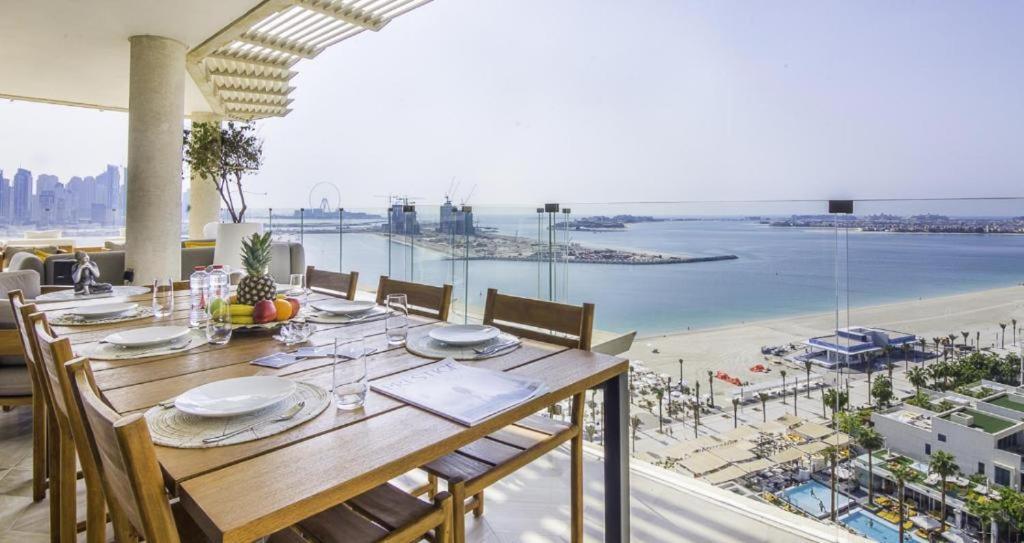 Five Palm Jumeirah 2Br Luxury Penthouse , Full Marina See View With Private Pool Dubaj Kültér fotó
